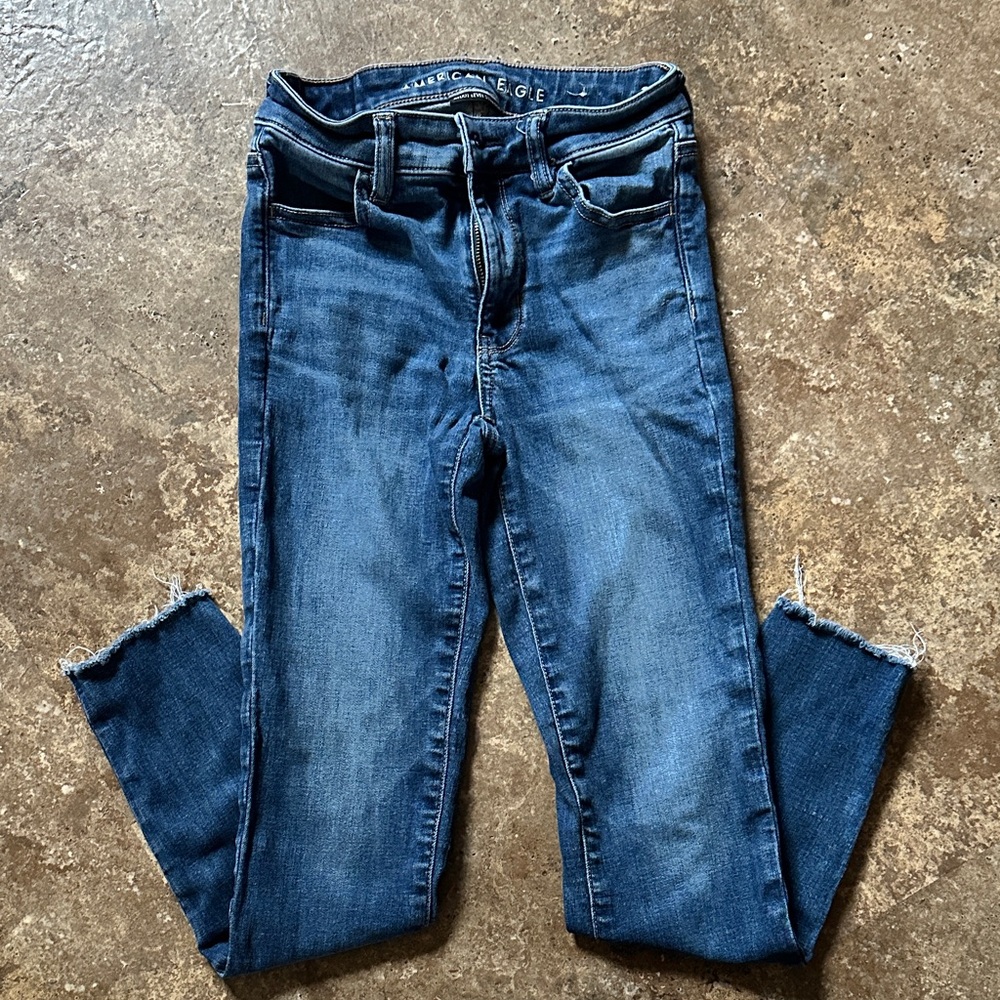 American Eagle Hi-Rise Crop Jegging